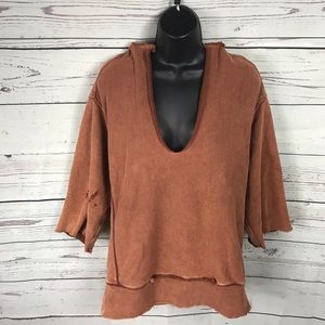 Free People West Track Hoodie Size XS